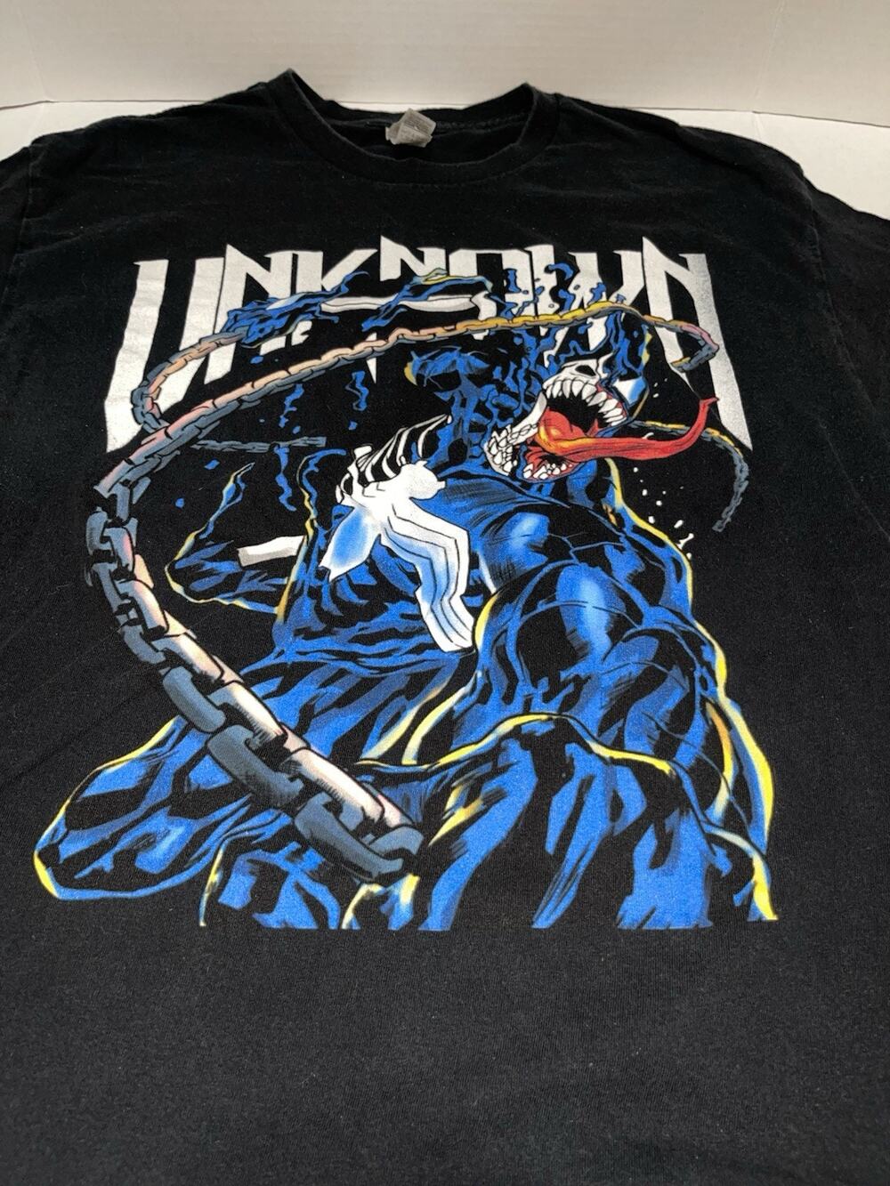 HUF x Marvel Graphic Venom Black T-Shirt Men’s Size Large
